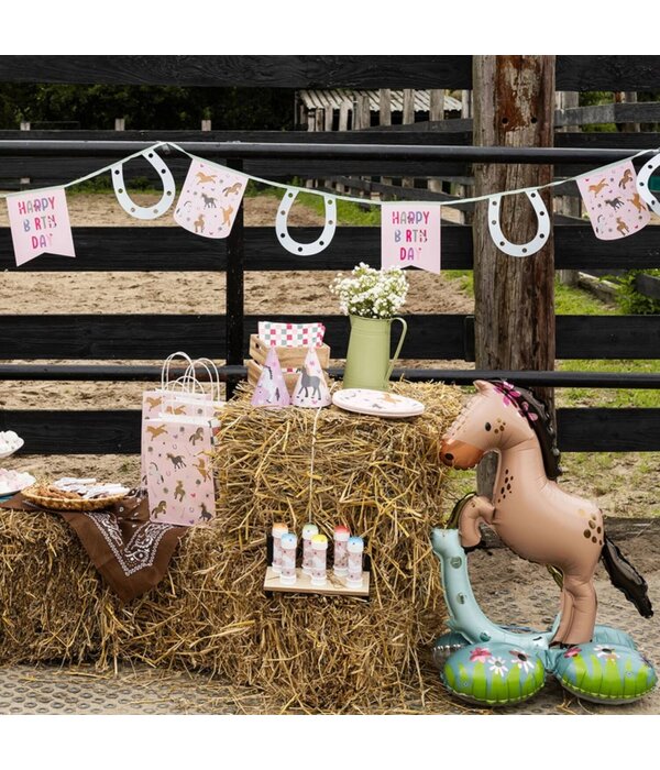 Vlaggenlijn Happy Horses (6m)