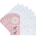 Activiteiten Placemat Happy Horses (6st)