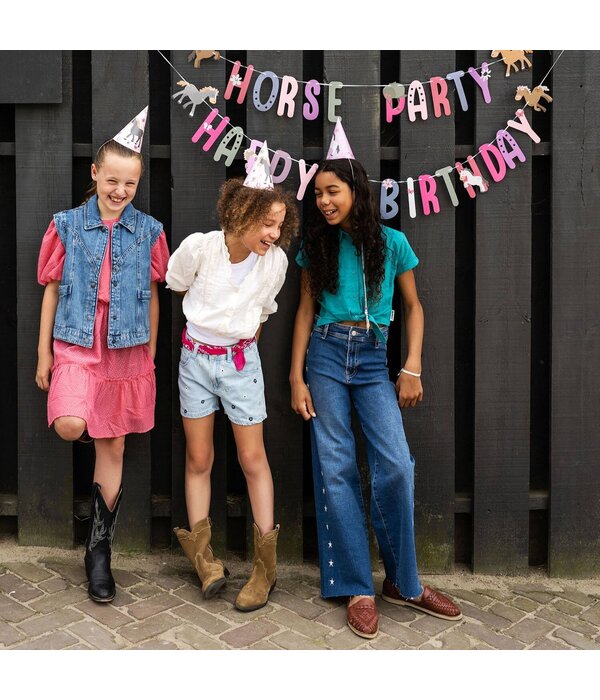 Feesthoedjes Happy Horses (6st)