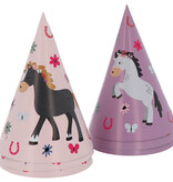 Feesthoedjes Happy Horses (6st)
