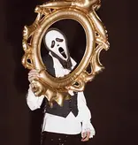 Halloween Hooded Masker