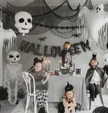 Folieballon Spook met tassels - 93 x 86 cm