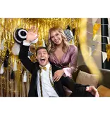 Deur deco gordijn goud