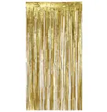 Deur deco gordijn goud