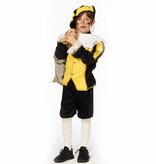 Pietenpak Kind 4-Delig Javi Zwart/Geel