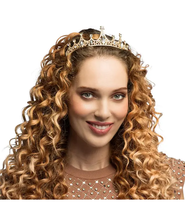 Metalen tiara Royal Julia
