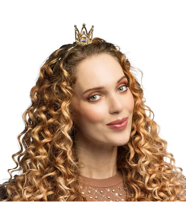 Metalen diadeem Kroon Esther