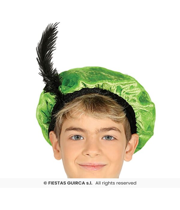 Pietenpak jongen/meisje groen-zwart