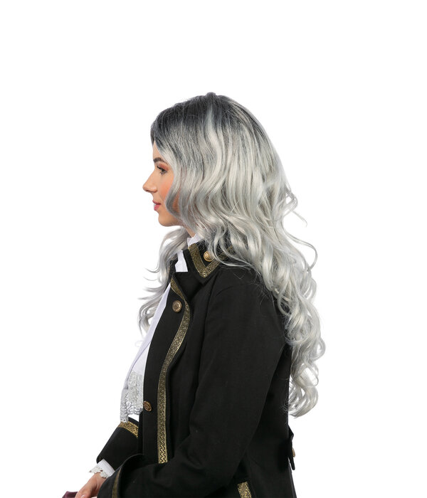 Pruik Burlington Grijs