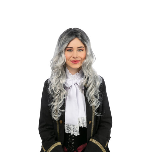 Pruik Burlington Grijs