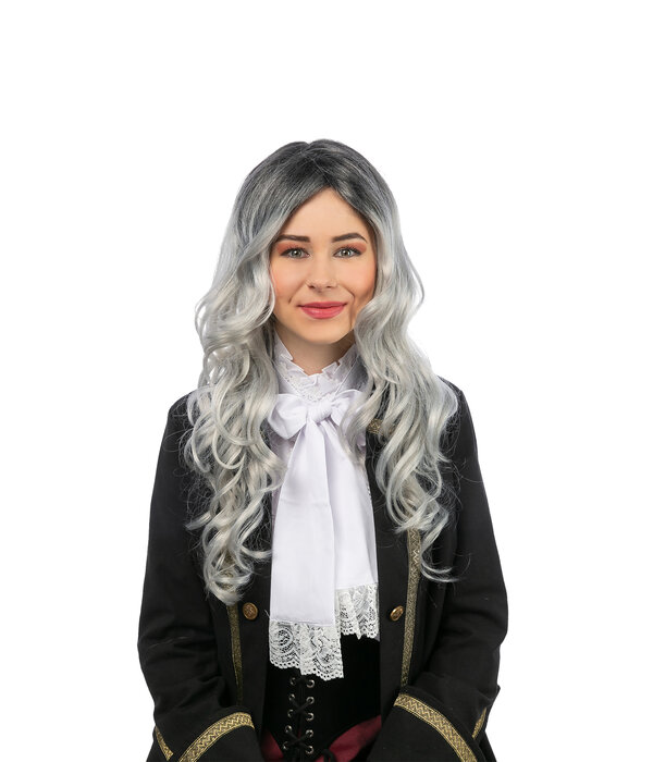 Pruik Burlington Grijs