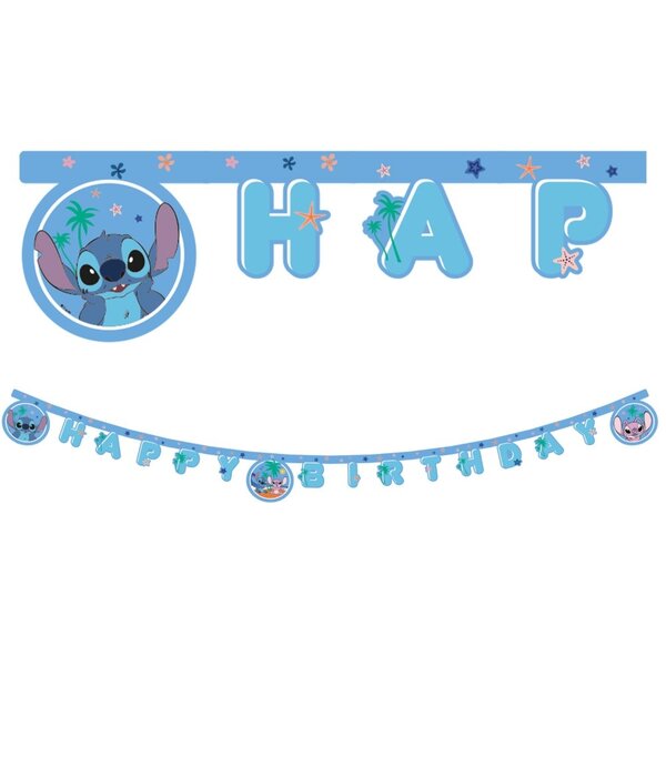 Happy Birthday Letterslinger Stich & Angel