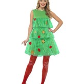 Kerstboom kostuum dames