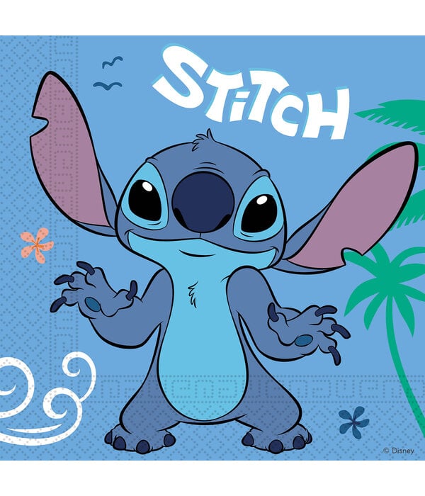 Stitch Servetten 33cm (20st)