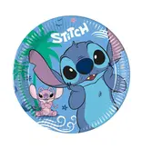 Gebaksbordjes Stitch & Angel 20cm (8st)