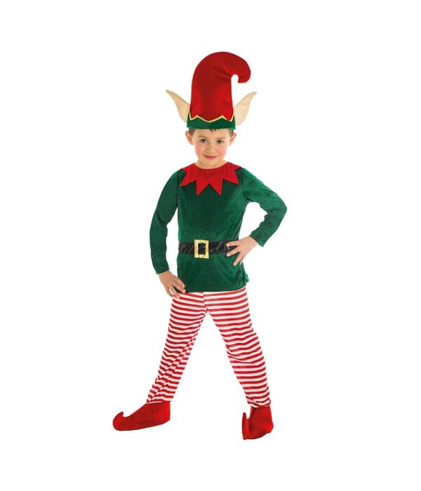 Elfenpak kind Gestreept Alwin