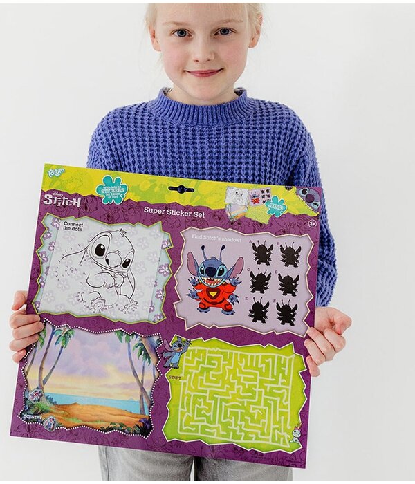 Super Stickerset Stitch 500-delig