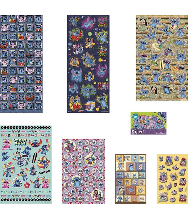 Super Stickerset Stitch 500-delig