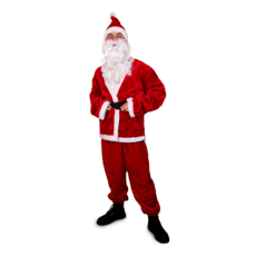 Santa Claus Kostuum Premium 5-delig