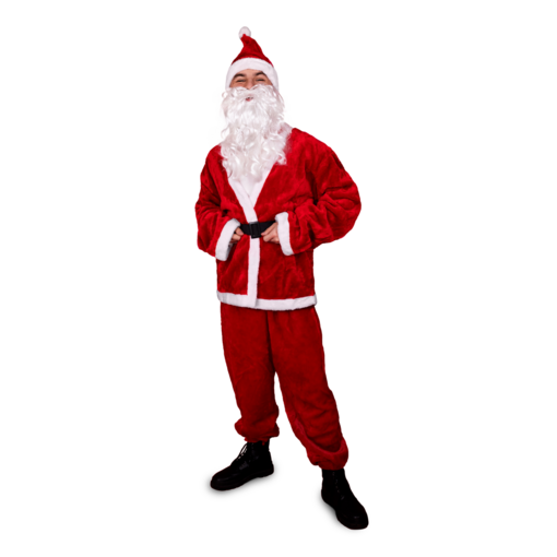 Santa Claus Kostuum Premium 5-delig