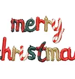 Folieballon Merry Christmas (143x25cm)