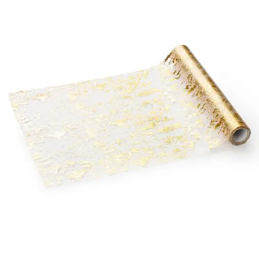 Tafelloper Gouden Print Chique