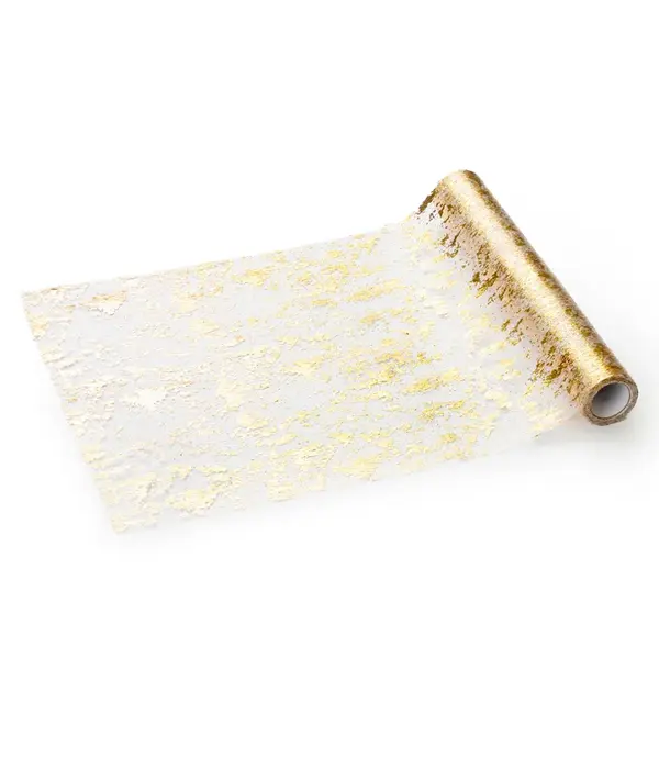 Tafelloper Gouden Print Chique