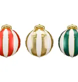 Folieballonnen Christmas Ballen 42x46cm (3st)