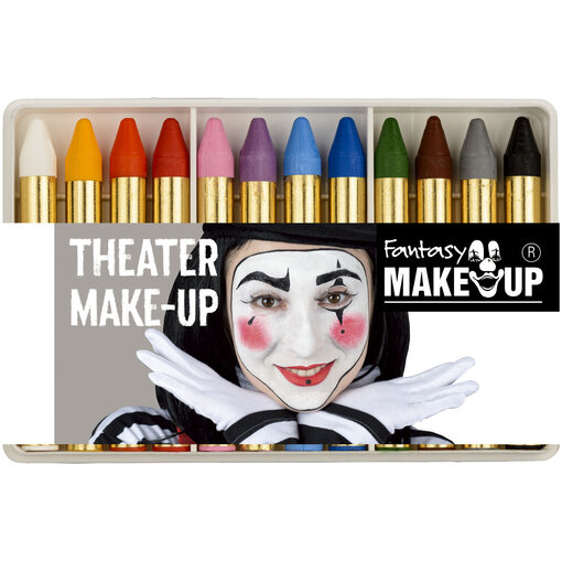 Theater Make-Up Sticks Basic (12st)