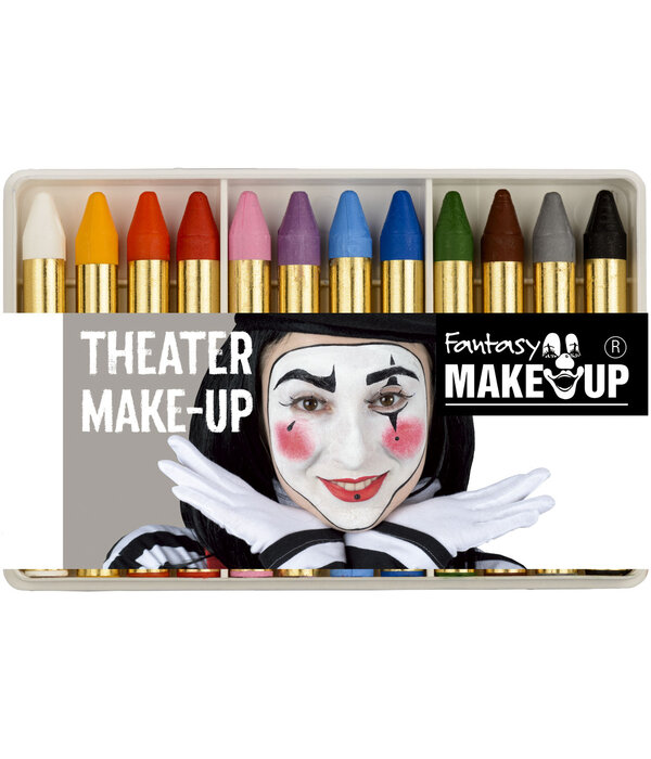 Theater Make-Up Sticks Basic (12st)