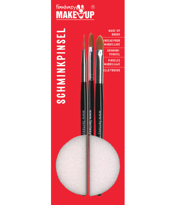 Penselenset (3st) met Spons (2st)