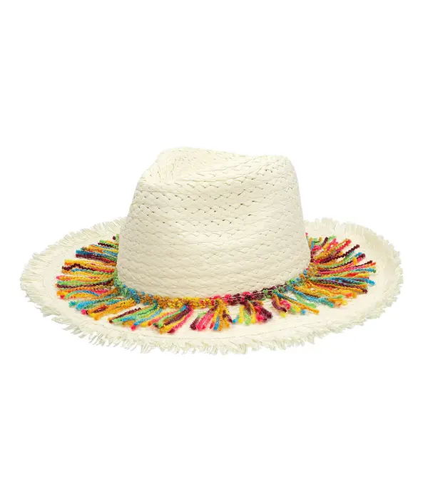 Sierlijke Witte Hoed Bohemian