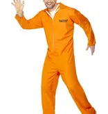 Gevangene verkleedpak oranje