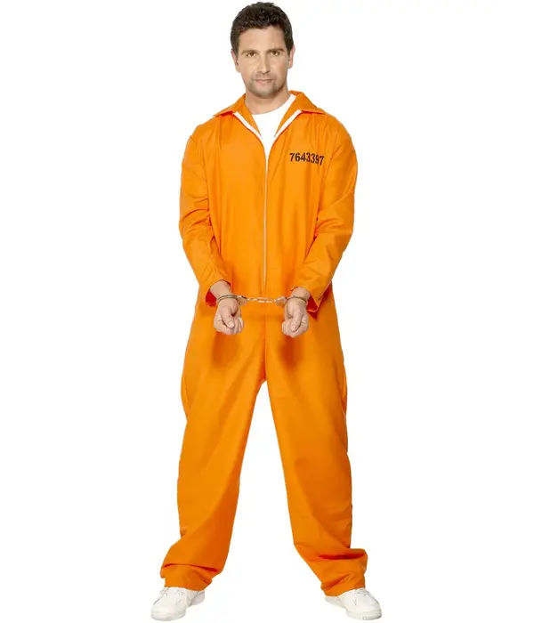 Gevangene verkleedpak oranje
