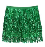 Minirokje Sparkle Groen Dames