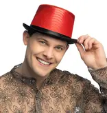 Hoed Shiny Caprice rood