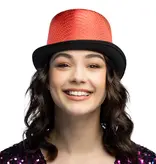 Hoed Shiny Caprice rood