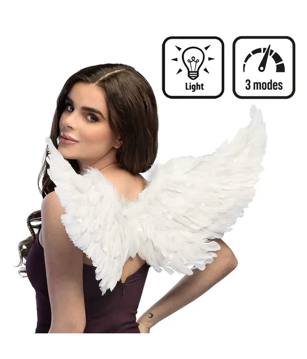 LED Engelenvleugels Wit