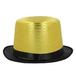 Hoed Shiny Caprice goud