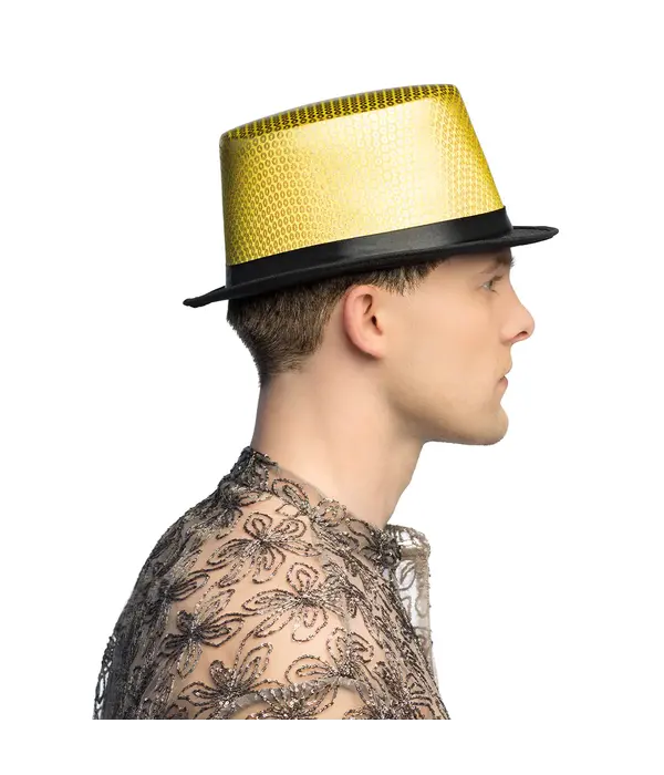 Hoed Shiny Caprice goud