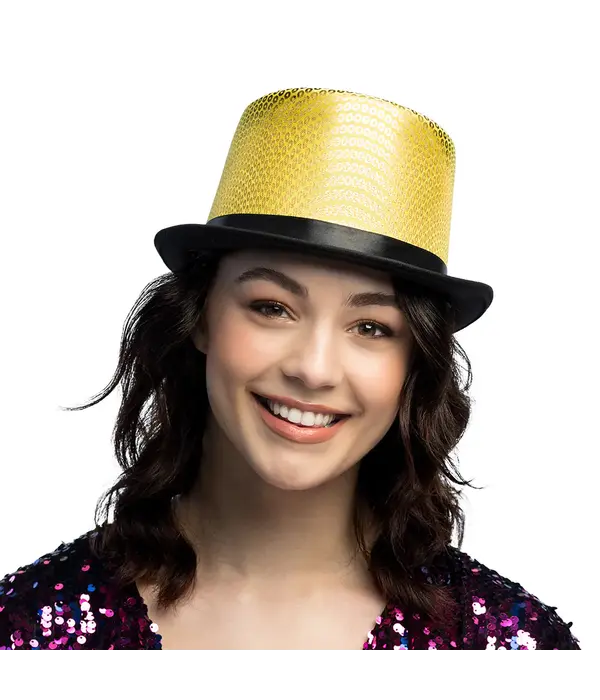 Hoed Shiny Caprice goud