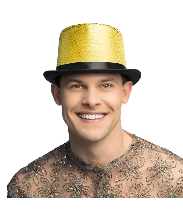 Hoed Shiny Caprice goud