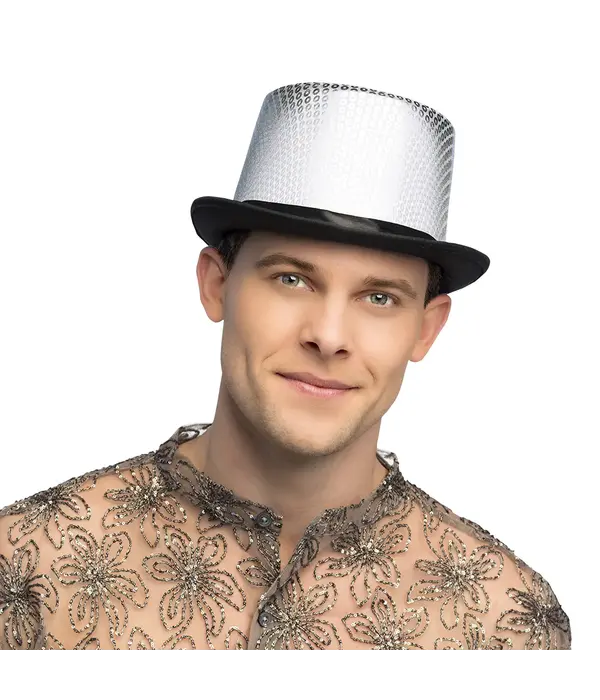 Hoed Shiny Caprice Zilver