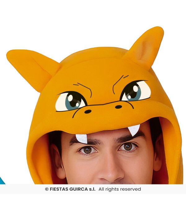 Charmander Onesie Oranje Volwassen