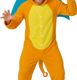 Charizard Onesie Oranje Volwassen