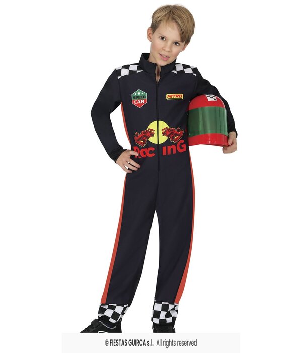 Racing Driver Speedcar Kostuum Kind