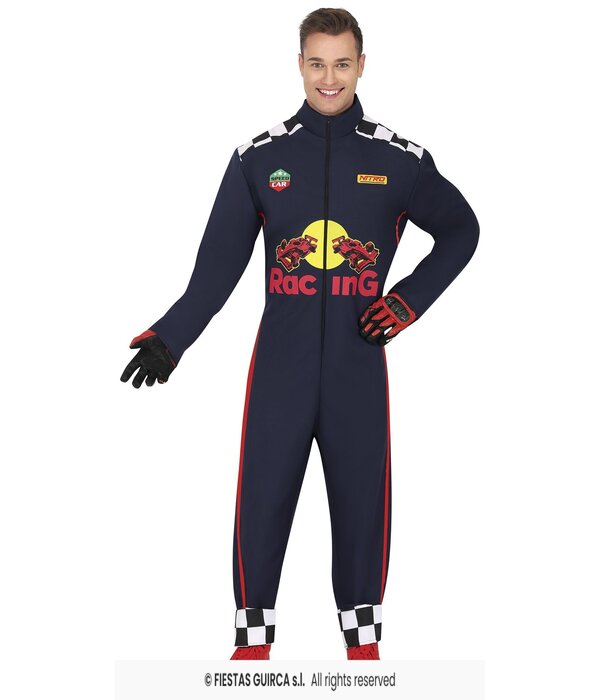 Racing Driver Speedcar Kostuum Heren