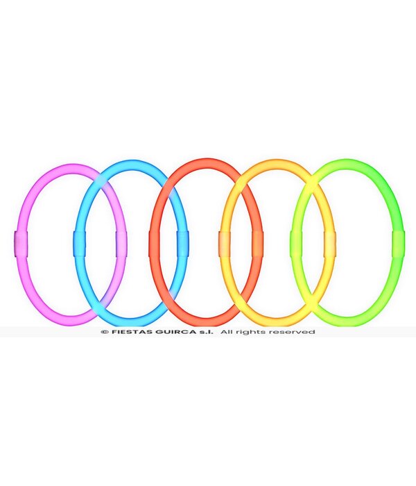 Armbanden Neon Licht (15st)