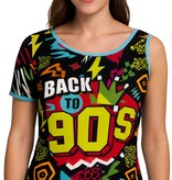 T-shirt Back To The 90's Dames