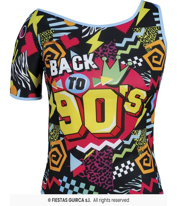 T-shirt Back To The 90's Dames